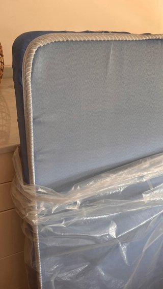 Colchón Cuna Azul 58cm x 12cm x 115cm