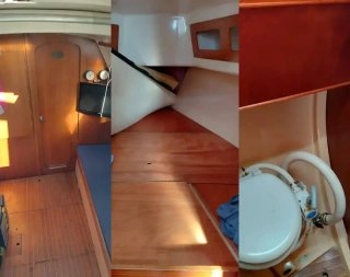 Velero Dufour 2800 1977 · 8,25m · motor nuevo 2018