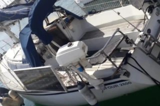 Velero Dufour 2800 1977 · 8,25m · motor nuevo 2018
