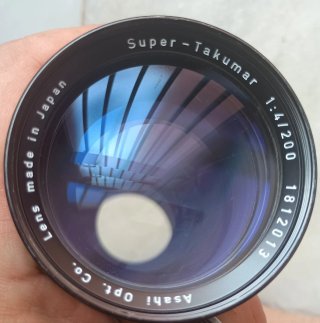 Super Takumar 200mm f4 Asahi Pentax