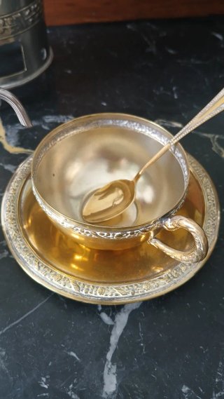 Juego de café antiguo