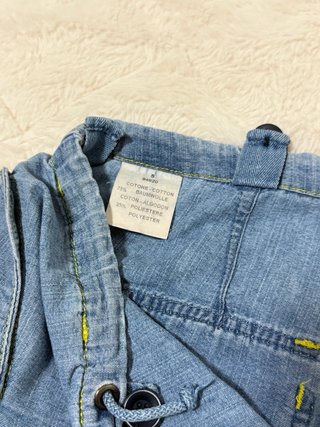 Pantalón vaquero cargo ancho