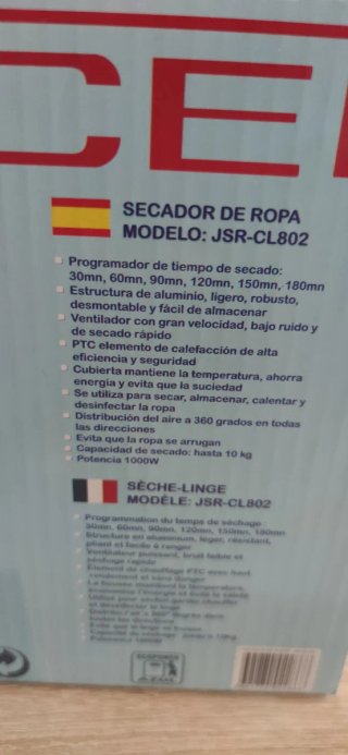 Secador de ropa