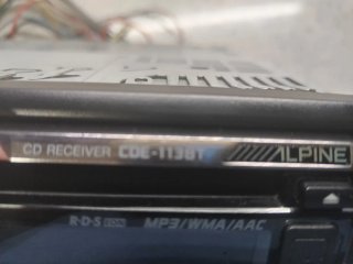 Radio CD Coche Alpine CDE-113BT Bluetooth