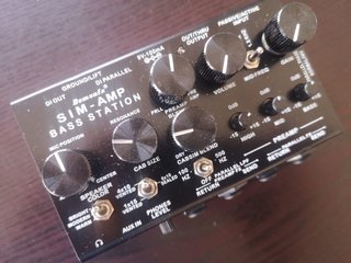 Pedal Bajo Demonfx SIM-AMP BASS STATION