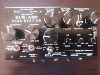 Pedal Bajo Demonfx SIM-AMP BASS STATION