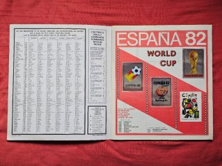 Álbum España 82 World Cup (Panini) COMPLETO