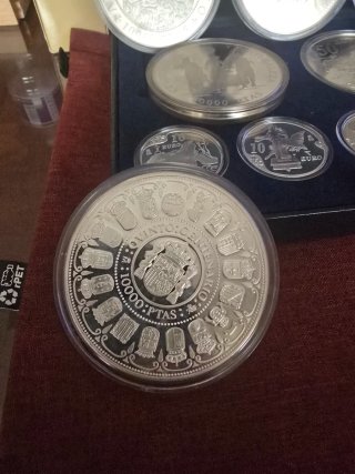 Colección Monedas Plata 10000 PTAS EURO
