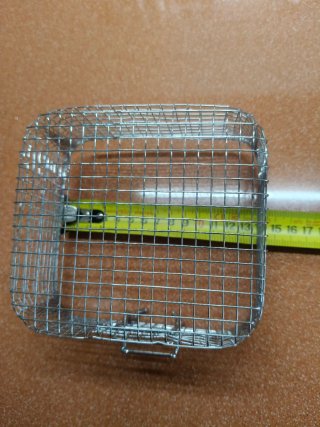 Cesta freidora de metal