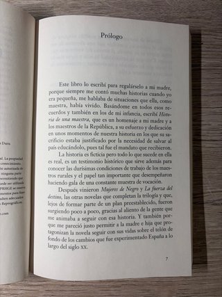 Historia de una maestra -Josefina Aldecoa