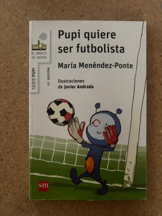 Pupi quiere ser futbolista