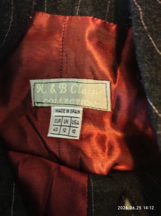 Peto lana vintage Zara gris Talla M