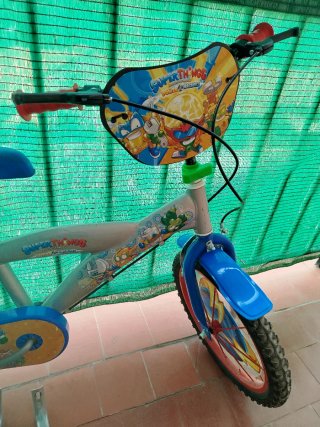 Bici infantil gris Super Things
