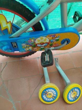 Bici infantil gris Super Things