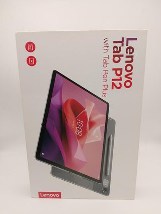 TABLET LENOVO TAB P12 8/128GB + CAJA COMPLETA + FUNDAS Y TECLADO