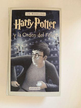 Libros 1, 2, 3, 4 y 5 de Harry Potter
