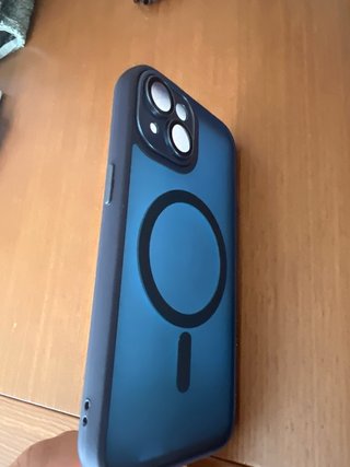 Funda iPhone 15 Azul MagSafe