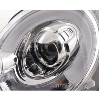 Faros Luz Diurna Mini One/Cooper 06-10 Cromo