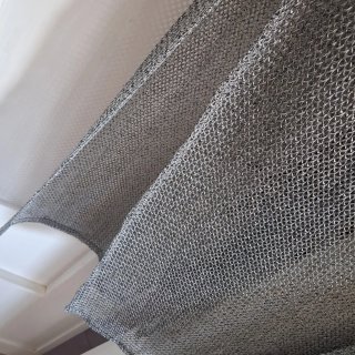 Abito rete argento taglia unica