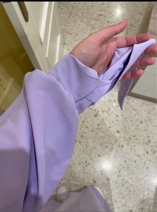 Abaya Lila Seda Medina