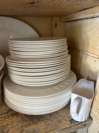 Wedgwood Colosseum Servizio Piatti Bianco