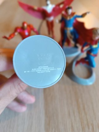Figuras Marvel: Capitán América, Iron Man...,