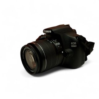 CAMARA CANON EOS 1200D + OBJETIVO CANON EFS 18-55MM ESTABILIZER  + BOLSO + BASE DE CARGA  Y 3 BATERIA