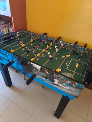 Futbolín con 15 juegos