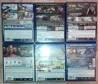 Pack 27 Juegos PS2, PS3, PS4...