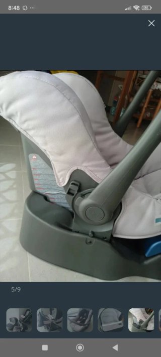 Carrito de bebé 3 piezas: capazo, silla y maxicosi