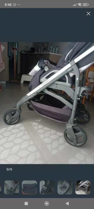 Carrito de bebé 3 piezas: capazo, silla y maxicosi