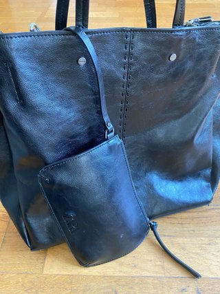 Bolso Zara Negro + Pouch