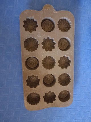 Moldes para jabones/cremas/bombones (seminuevos)