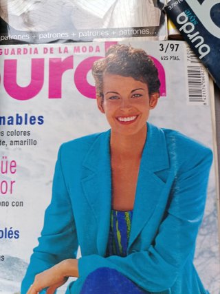 5 Revistas burda con patrones.