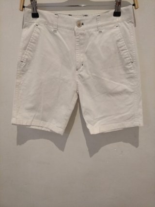 Bermudas Chino Spagnolo Blancas Talla 14 (XS)
