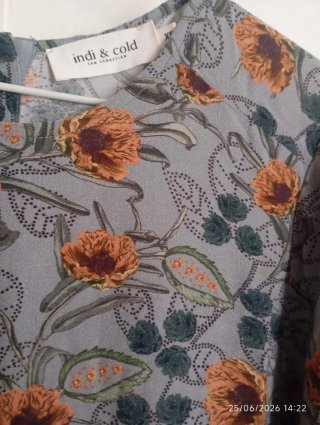 Blusa Viscosa Estampada Indi & Cold