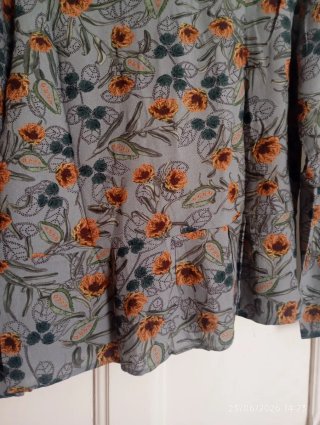 Blusa Viscosa Estampada Indi & Cold