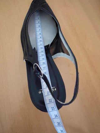 Zapatos de salón Platino Talla 34.5