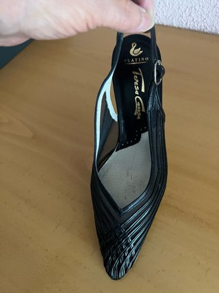 Zapatos de salón Platino Talla 34.5