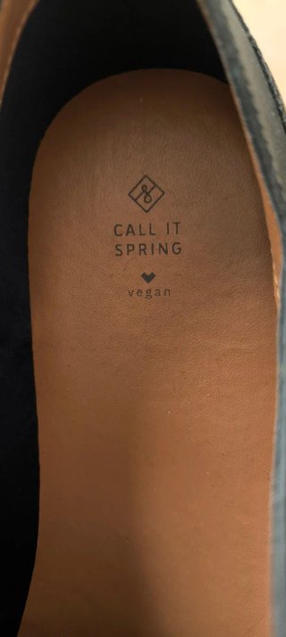 Zapatos Call It Spring Hombre Negro/Gris Veganos