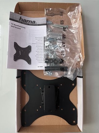 Soporte pared TV Hama L 10-47 35kg