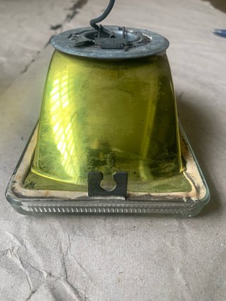 Faro Antiniebla Renault 4,5 TS/TX Amarillo R6, 12