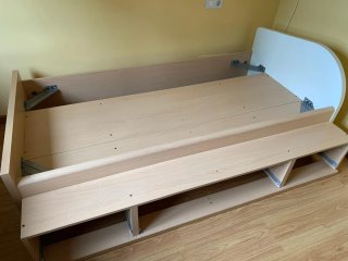 Cama nido juvenil con cajones