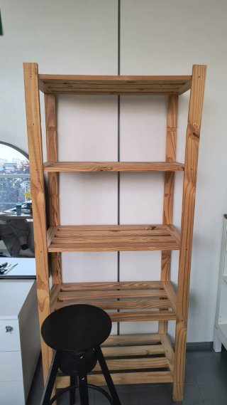Estantería de pino 75x40