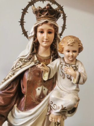 Virgen del Carmen Olot 45cm