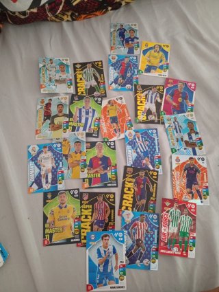 Tarjetas de fútbol coleccionables