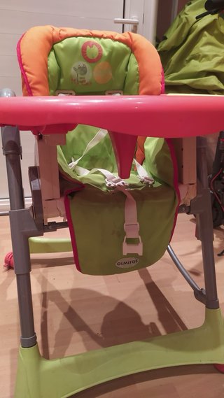 Trona de bebé plegable