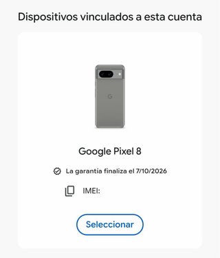 Google Pixel 8 128GB + Garantía