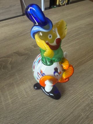 Payaso de cristal Murano