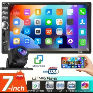 Pantalla Radio Táctil QUEENDER 7"  2DIN +Mando+Cam